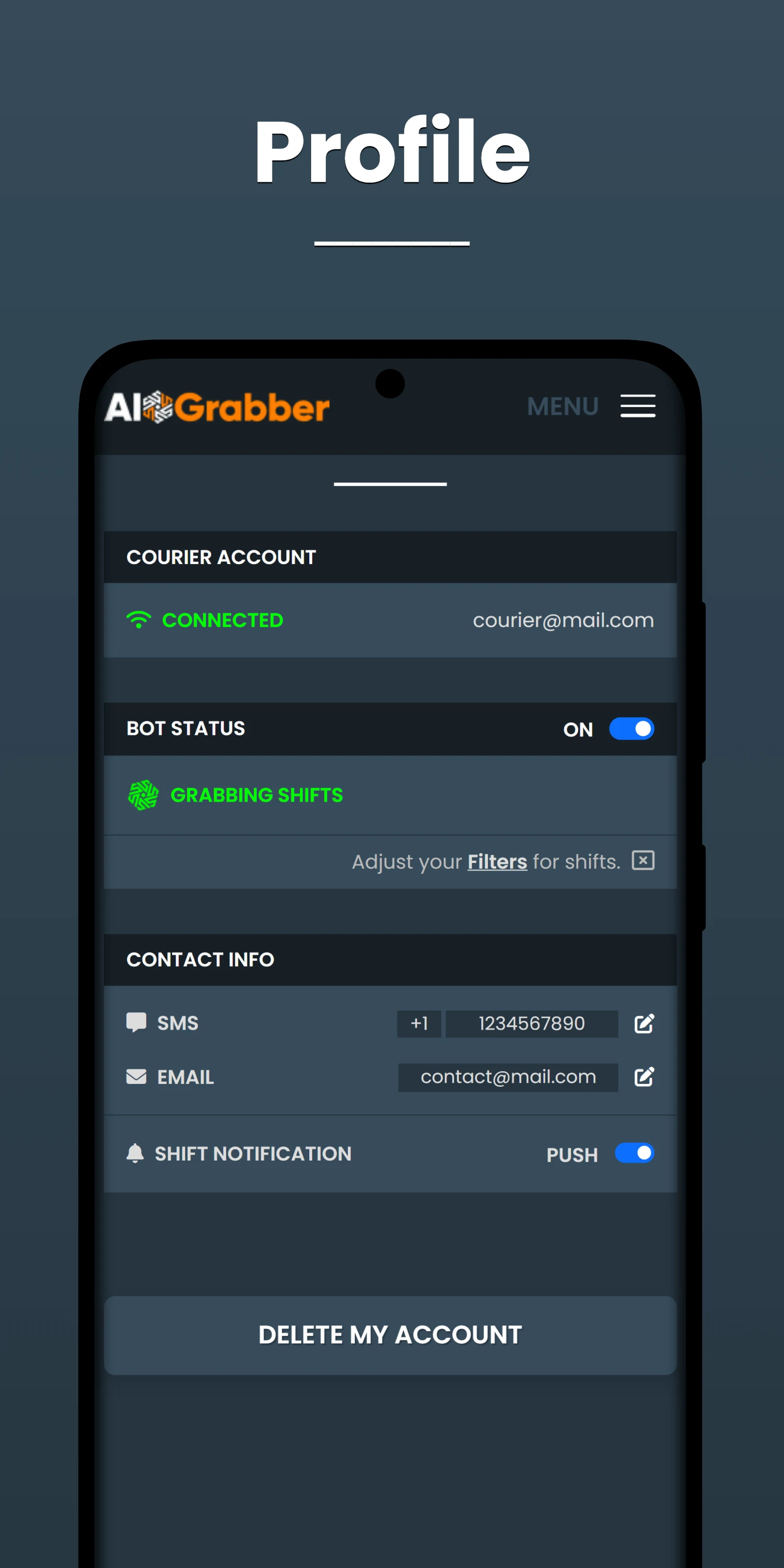 AI Grabber screenshot